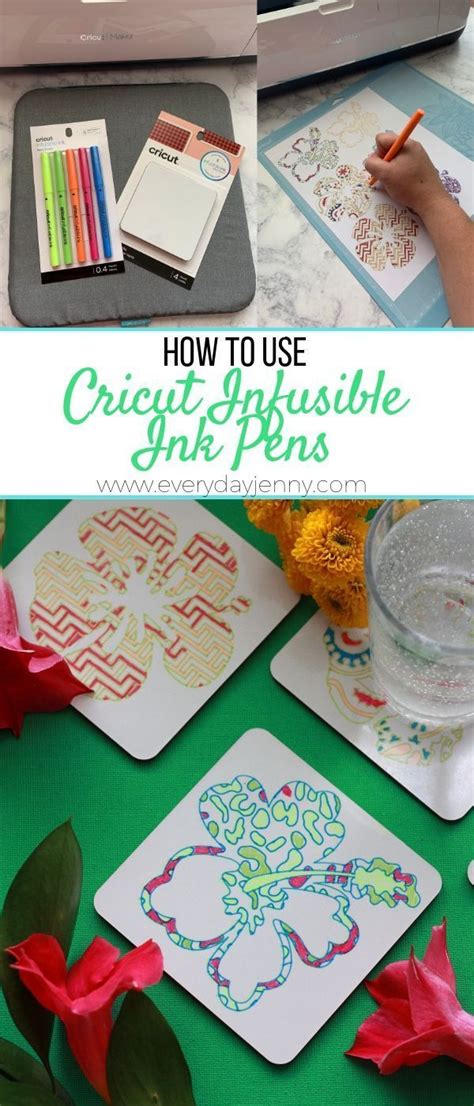 This method of designing is unique and the perfect way to start if you are also you will use heat transfer sheets, blanks, and pens to create a seamless and quality transfer of the design. How to use Cricut Infusible Ink pens. #Cricut #Cricutmade ...