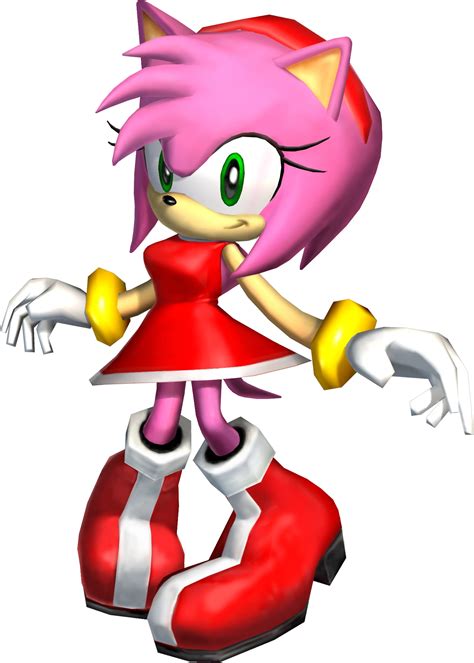I Just Noticed How Busty Amy Looks In This Sa2b Artwork Still Cute Though Rsonicthehedgehog