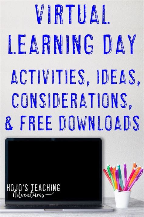 Elearning Day Activities Ideas And More Hojo S Teaching Adventures Llc Teaching