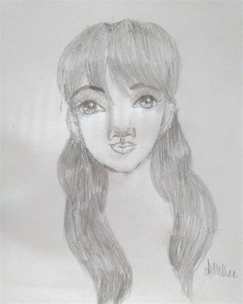Realistic Girl Sketch
