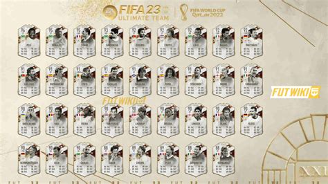 List Of All The Icons Which Can Be Packed From 88 Mid Or World Cup