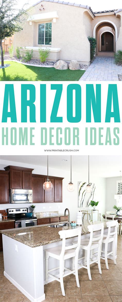 Arizona Home Decor Ideas Printable Crush