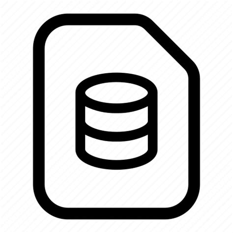 Base Data Database File Transfer Web Icon