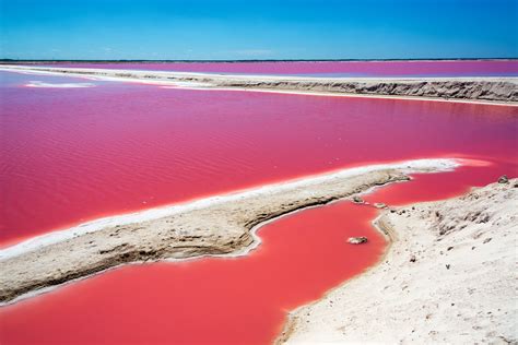 Mexicos Pink Lake Las Coloradas Is The Most Beautiful Place In The
