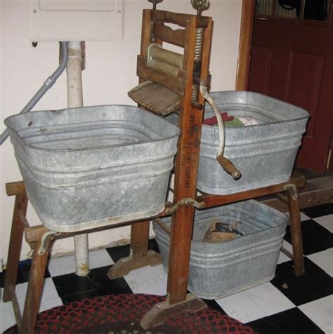 Old Washer Tub Wringer Laundry Room Inspirations Pinterest