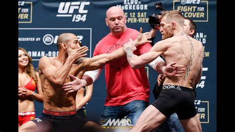 The fight was to unify the ufc featherweight title held by jose aldo and the. UFC 194 Weigh-Ins: Jose Aldo vs. Conor McGregor - YouTube