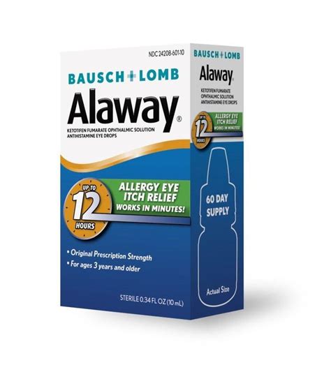 Shop with afterpay on eligible items. Alaway Antihistamine Eye Drops .34 oz - Mountainside ...