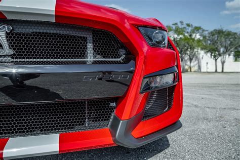 Race Red 2021 Mustang Shelby Gt500 Flexes With Carbon Fiber Track Pack