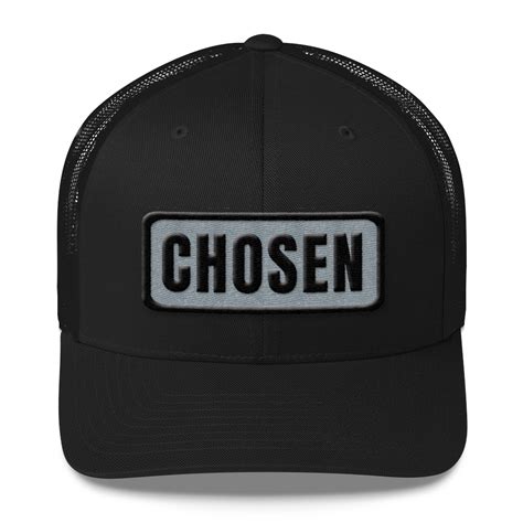 Chosen Trucker Cap Christian Hats Trucker Cap Baseball Cap Fashion