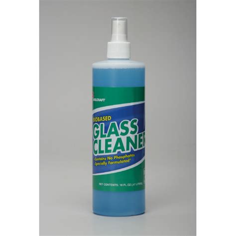 Glass Cleaner 16 Oz Spray Bottles Biobased Nsn 7930 01 326 8110
