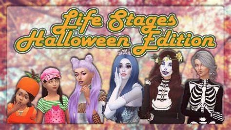 Girls Like You The Sims 4 Life Stages Halloween Edition Cas