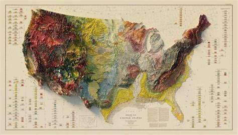 1932年米国地質救済地図 Jp Newss
