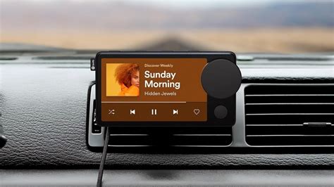 Spotify Car Thing In Car Accessory Offers Touchscreen Controls Voice