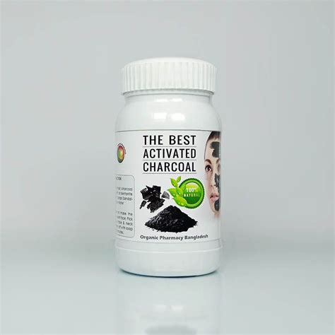 Activated Charcoal Powder 100gm ৳400 Activated Charcoal Natural