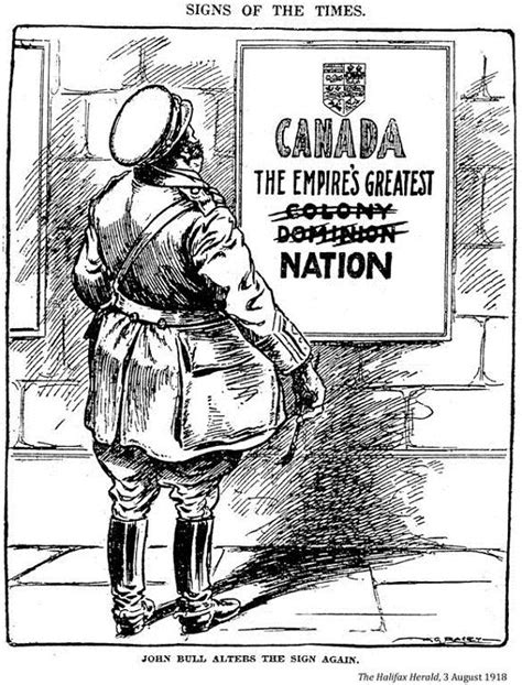 Canadian Wwi Political Cartoons All About Canadian History
