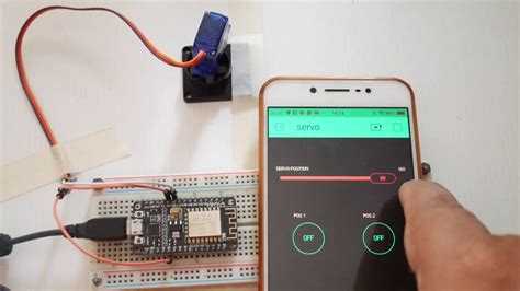 Iot Based Servo Motor Control Using Blynk Apps And Nodemcu Esp8266 Images