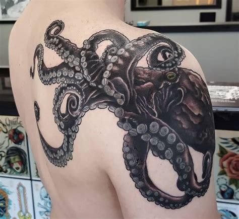 Octopus Shoulder Tattoo Designs Ideas And Meaning Tattoos For You