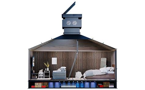Protecting sensitive to electromagnetic interference electronic equipment in laboratories. bedroom_002 | Home shelter, Fallout shelter, Eco house