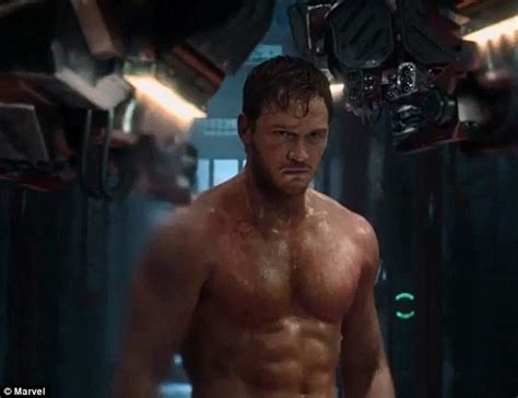 Chris Pratt Is Totally Ripped As He Goes Topless In Trailer For Marvel