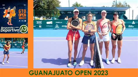 Guanajuato Open Ana SofÍa SÁnchez Y Adriana Reami Eliminadas En El