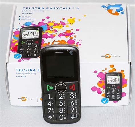 Fathers Day T Idea Telstra Easycall 2 Mobile Phone New Tricks
