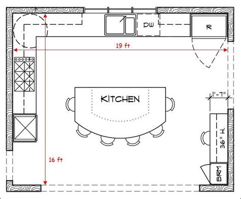How To Create A Kitchen Floor Plan Flooring Ideas