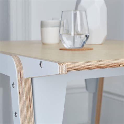 5 out of 5 stars. flac flat pack birch plywood dining table by lycan design | notonthehighstreet.com