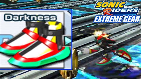 Sonic Riders Extreme Gear Darkness Youtube