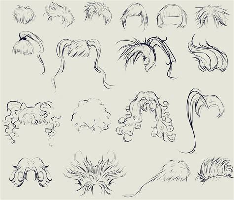There's a lot of male anime hairstyles that we 3d guys could wish we could emulate. Anime Hair Drawing Reference and Sketches for Artists