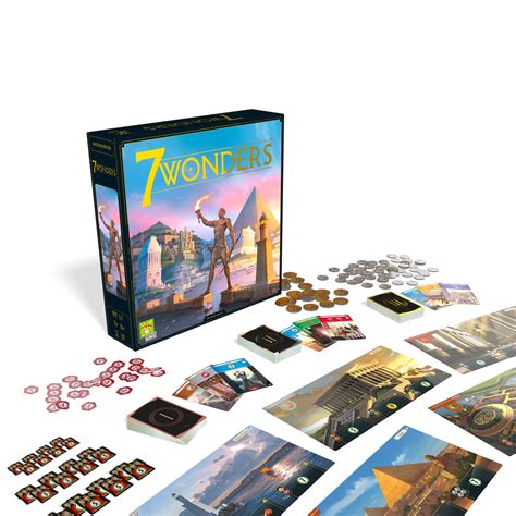 7 Wonders 2nd Edition Board Game At Mighty Ape Australia