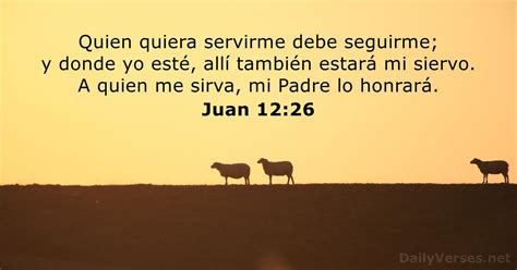 Juan 1226 Versículo De La Biblia