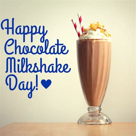 Chocolate Milk Shake Day