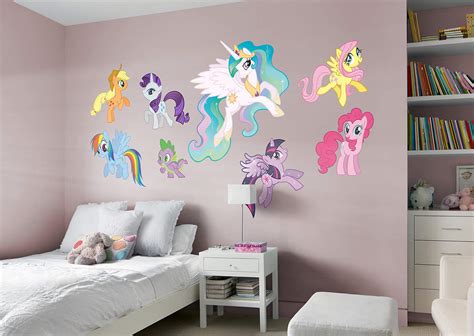 The most common pony home decor material is cotton. My Little Pony Collection Wall Decal | Shop Fathead® for ...