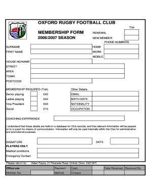 Edit this template however you like, by adding form fields and custom questions, adding company logos, and putting your own flair on it with the form designer. Football Form - Fill Online, Printable, Fillable, Blank ...