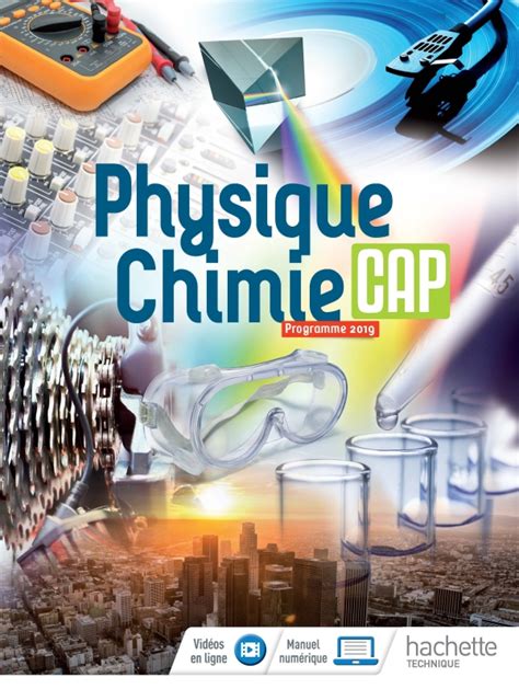 Physique Chimie Cap Livre élève Éd 2019 Hachette Education