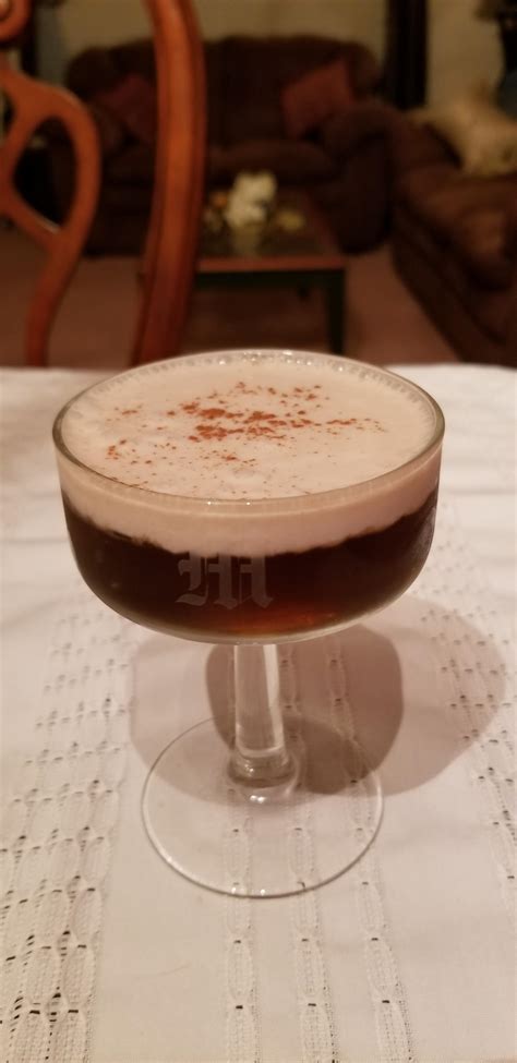 reconstructed white russian r cocktails