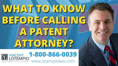 What To Know Before Calling A Patent Attorney Us Patent Laws