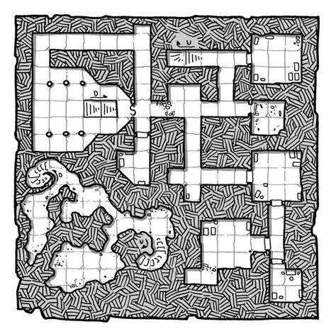 Dyson S Dodecahedron Award Winning Dungeon Design Dungeon Maps Map
