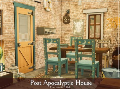 Post Apocalyptic House загрузить для Симс 4