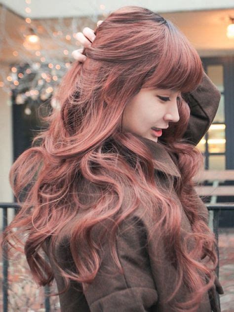 Korean Color Hairstyle 10 Korean Hair Color Hair Color Asian Hair Color Auburn