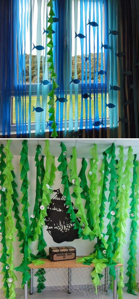 Under The Sea Streamers Sea Birthday Party Under The Sea Decorations