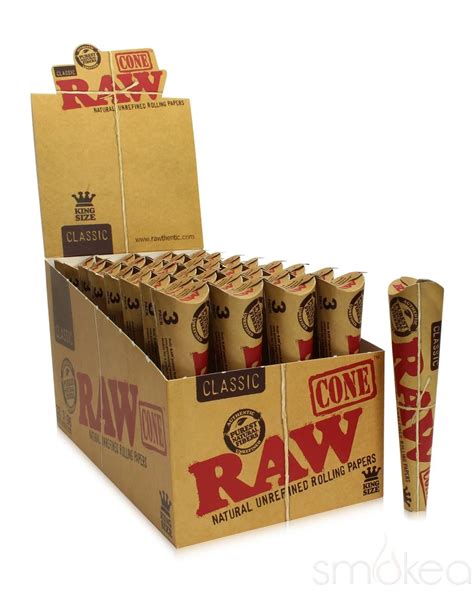 Raw Cone Classic King Size 3pack 32ct