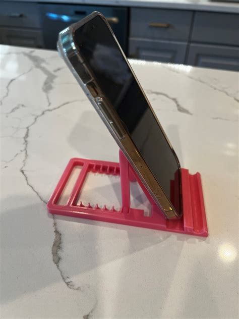 Adjustable 3d Printed Phone Stand Etsy