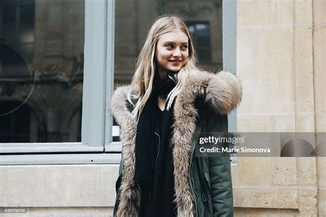 nastya kusakina attends the alexis mabille show during paris fashion news photo getty images