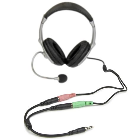 Microphone And Headphone Audio Jack Splitter Advantage Software