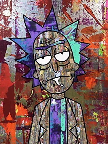 Rick And Morty Art Print 8x10 Signed By Artist