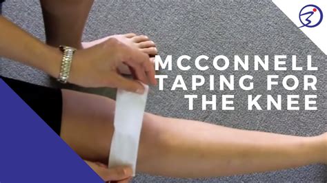Mcconnell Taping For The Knee Youtube