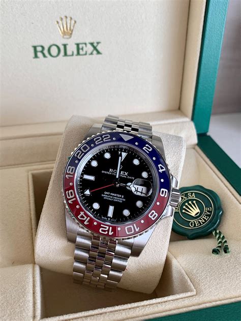 Scegli la consegna gratis per riparmiare di più. Rolex GMT-Master II Pepsi ref. 126710BLRO | The Doc Watches