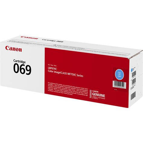 Canon 069 Toner Cartridge Cyan 5093c001 Ebay