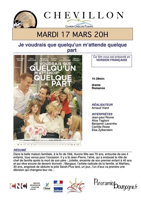 Cinéma à Chevillon Le 17 Mars 2020 Charny Orée De Puisaye